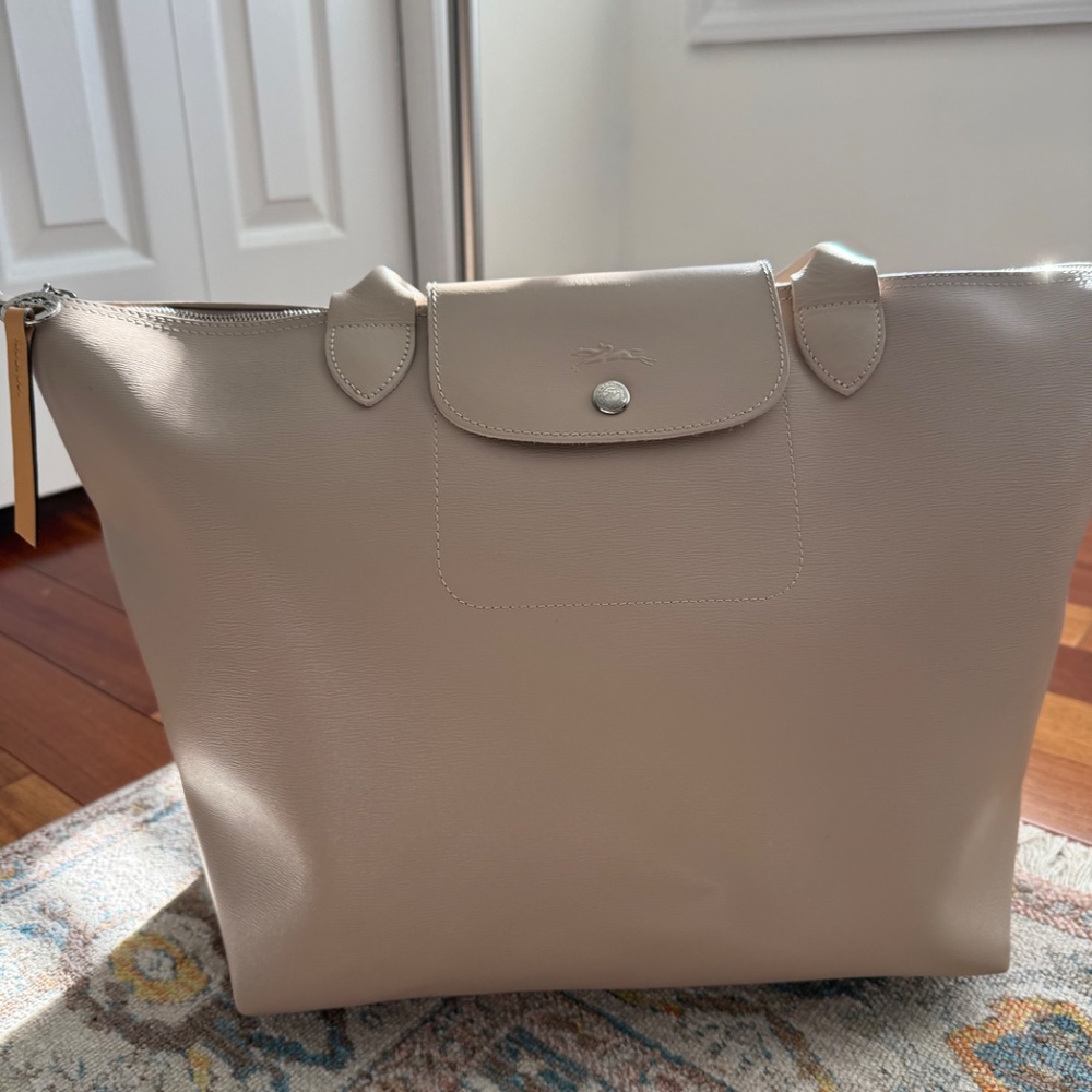 Longchamp Le Pliage City Large Coated Canvas Tote Bag